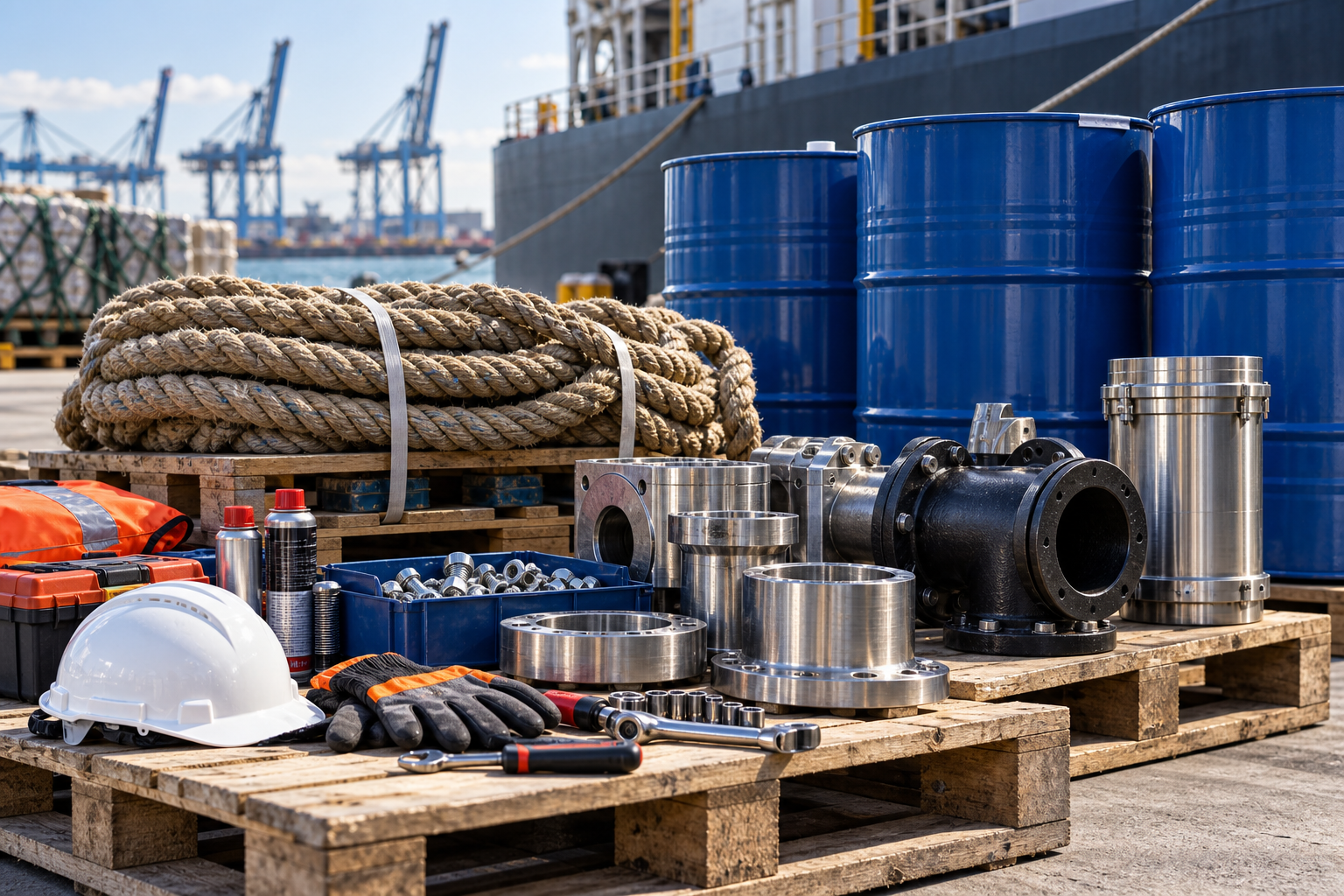 Deck & engine ship supply and marine provisions